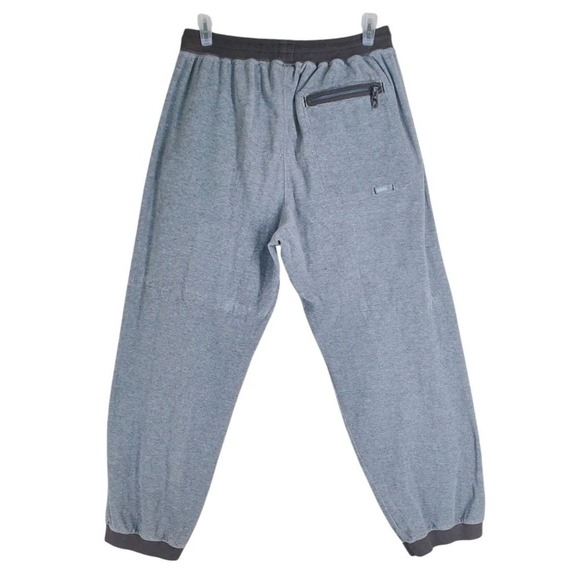 Vtg Y2K Fubu Platinum ALi Gray Sweatpants Men L Gray Loose Drawstring (30-34x30) - Picture 5 of 13